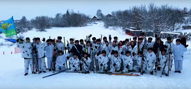 Кадеты Нижегородского корпуса завершили лыжный поход по области