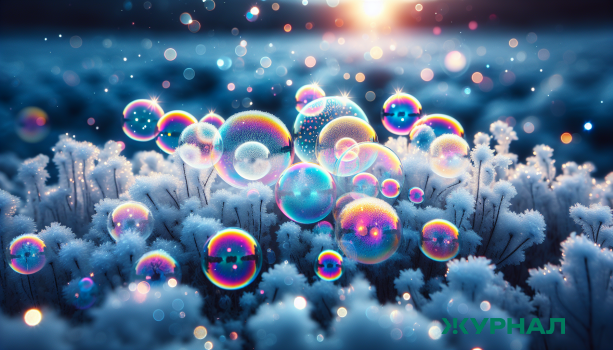 Нижегородцам рассказали, как делать замерзающие мыльные пузыри на морозе