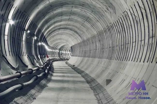 Началась установка инженерных систем в новых тоннелях нижегородского метро