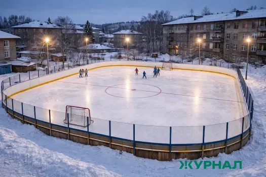 Студенты проверили ледовые площадки в Приокском районе Нижнего Новгорода