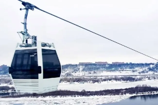 Подогрев сидений в новых кабинах канатной дороги Нижнего Новгорода не заработал