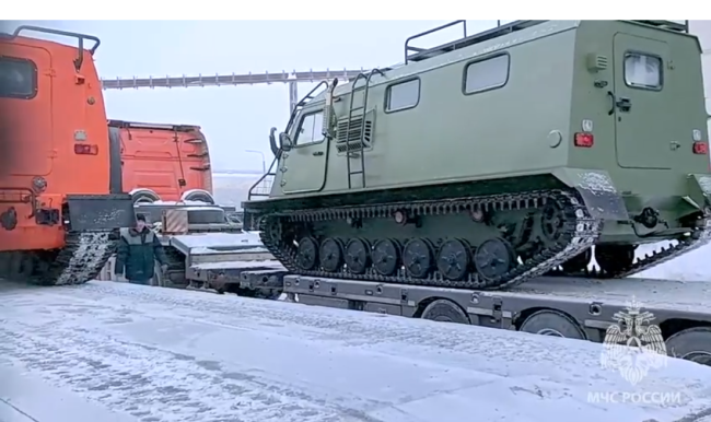 Спецтехника МЧС России будет доставлена на Камчатку для ликвидации последствий циклона