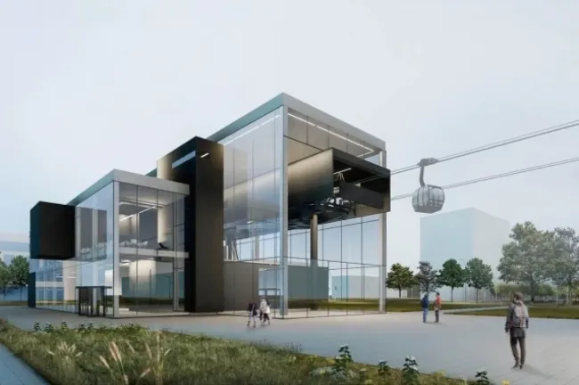 Утверждена планировка склона Оки для канатной дороги в Нижнем Новгороде