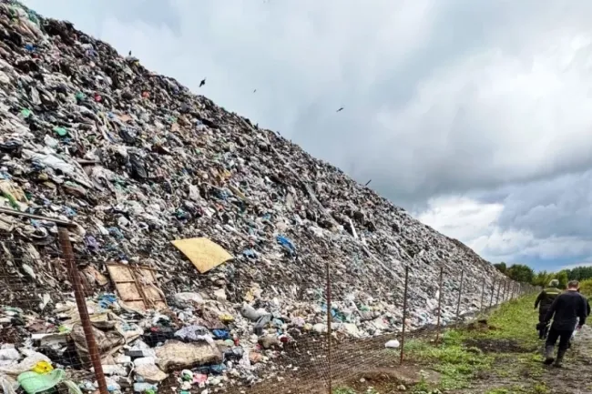 На полигоне ТКО в Кстове обнаружены нарушения экологических норм