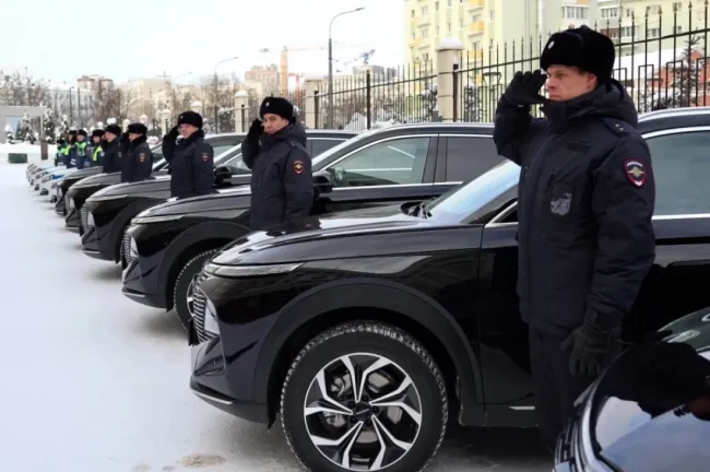 Нижегородская полиция получила 29 новых автомобилей для обеспечения безопасности