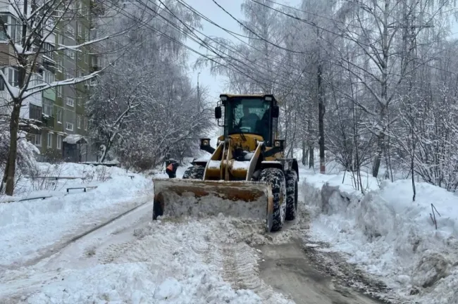 Нижегородские власти выделили 40 миллионов рублей на уборку снега