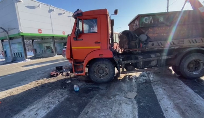 Столкновение КамАЗа и автобуса в Нижнем Новгороде: пострадал ребенок