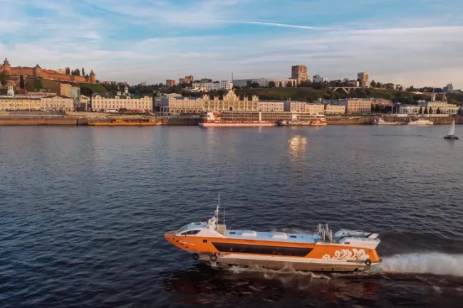 Рост речного пассажиропотока в Нижнем Новгороде достиг одного миллиона туристов