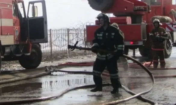 Пожар на пилораме в Краснобаковском округе уничтожил 800 квадратных метров