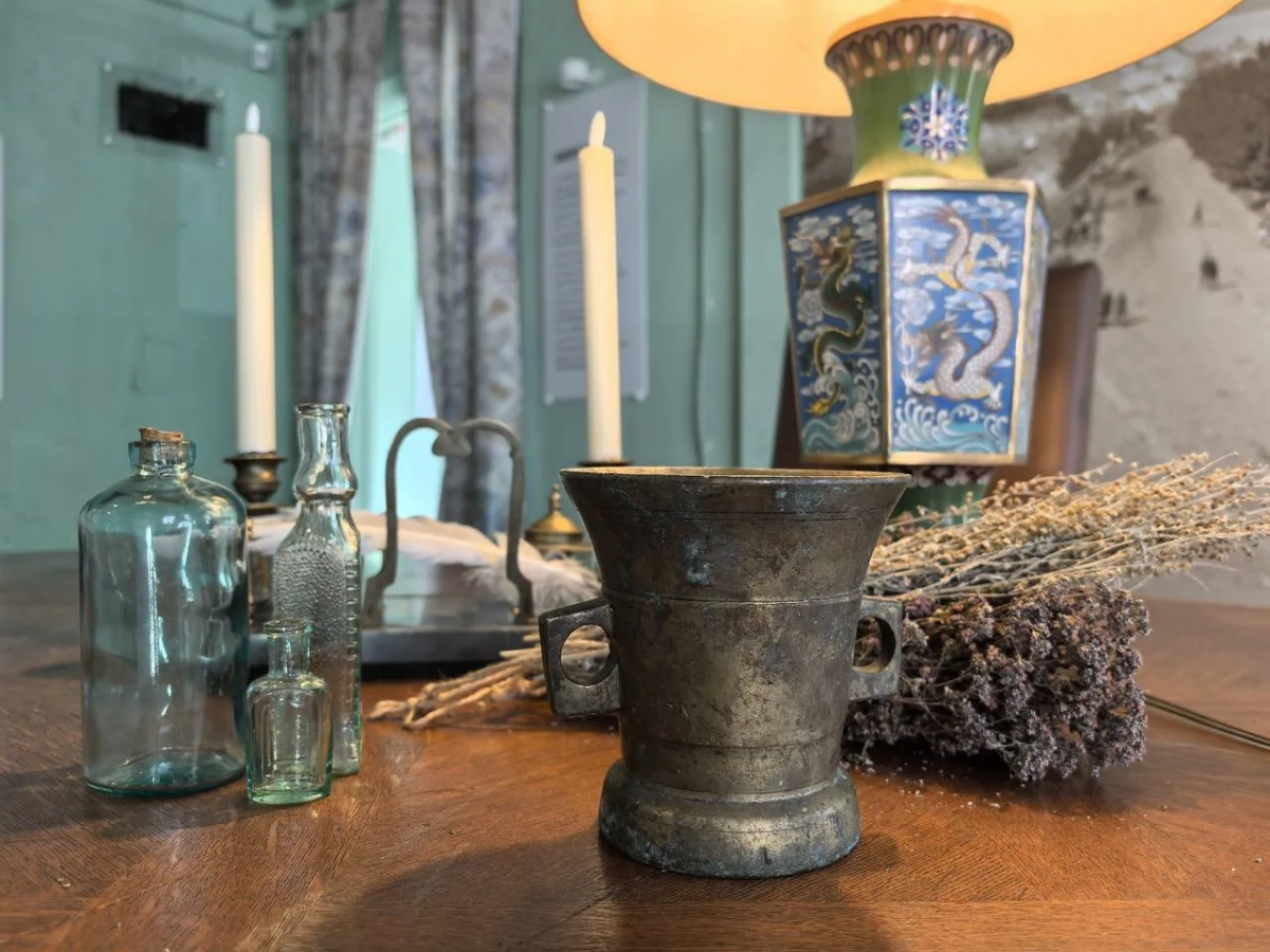 Экспозиция Дома Эвениуса в Нижнем Новгороде пополнилась новой ступкой