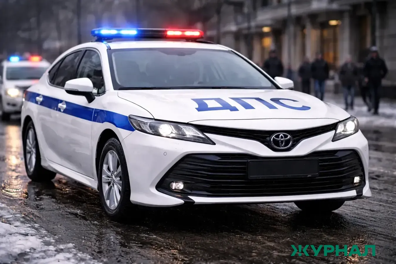 Автомобиль вылетел на разделительный газон на проспекте Гагарина в Нижнем Новгороде