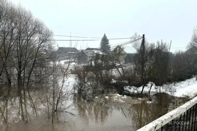 Паводок затопил мосты и дороги в Нижегородской области