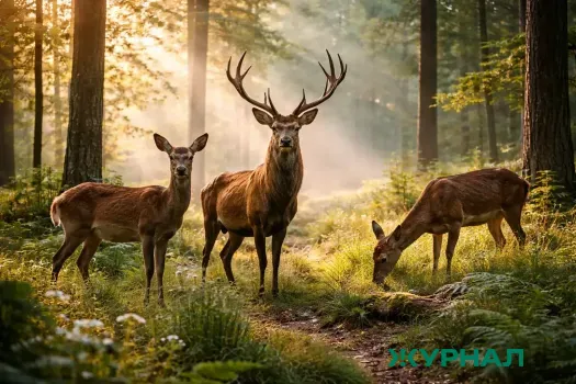 В Нижегородской области увеличилась численность лосей и косуль