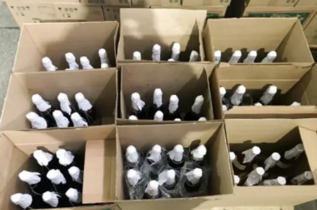 Полиция обнаружила нелегальные склады алкоголя в Борском районе