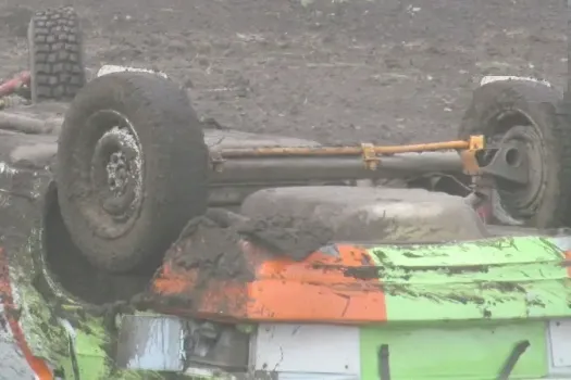 &laquo;Фольксваген&raquo; перевернулся на Московском шоссе в Нижнем Новгороде