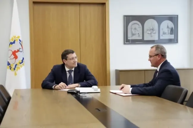 Никитин обсудил с Чинцовым результаты программы «Время героев» в Нижнем Новгороде