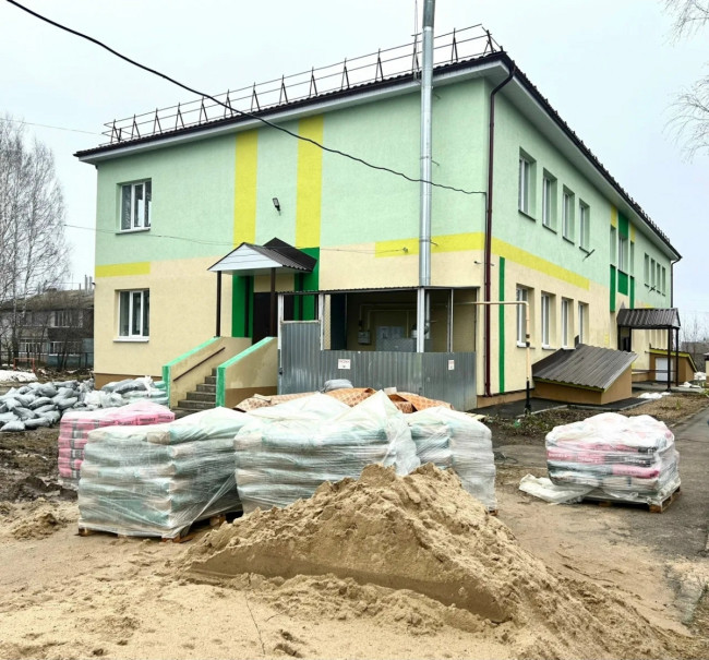 Капремонт детского сада &laquo;Сказка&raquo; в Княгинине: чиновники проверили ход работ