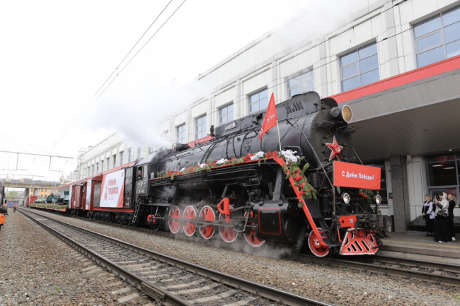 Горьковская железная дорога запускает мемориальный &laquo;Поезд Победы&raquo;