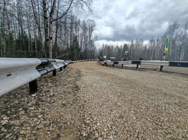 Временная дорога Семенов &mdash; Хахалы &mdash; Феофаниха вновь открыта для проезда