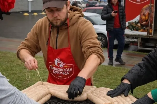 Огромную 12-метровую купату приготовили в честь 460-летия Павлова