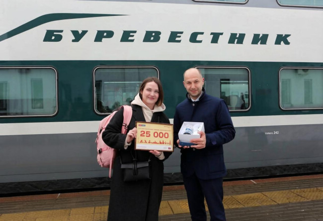 Более 500 тысяч пассажиров воспользовались поездом &laquo;Буревестник&raquo;