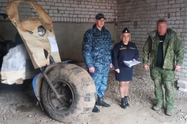 Приставы изъяли болотоход у пьяного водителя в Нижегородской области