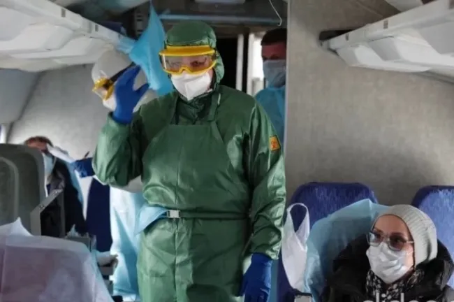 Учения по борьбе с инфекциями прошли в аэропорту Нижнего Новгорода