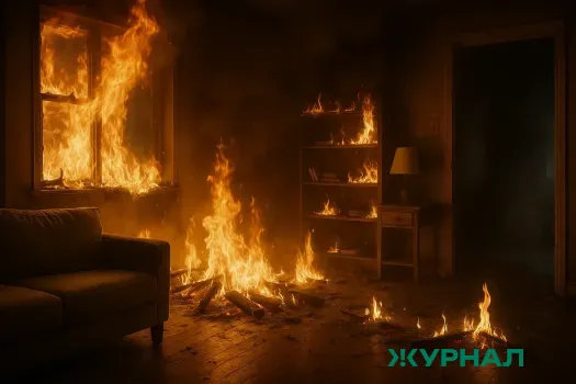 Пожар в Нижегородской области унес жизнь мужчины
