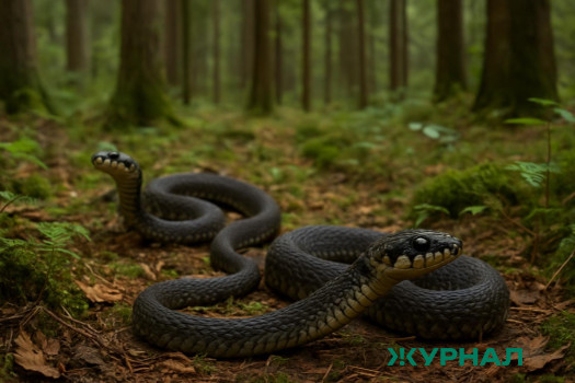 Нижегородцев предупреждают о повышенной активности ужей в лесах весной