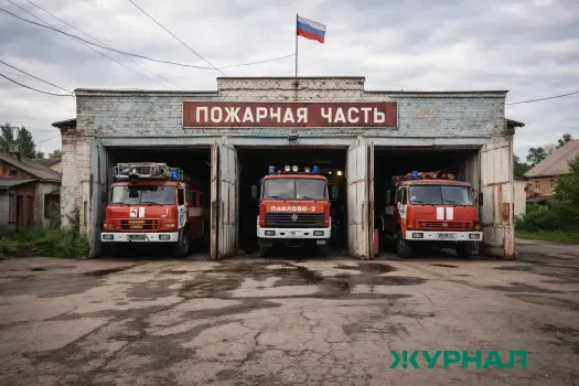 Пожар в котельной Арзамаса вызвал сильное задымление